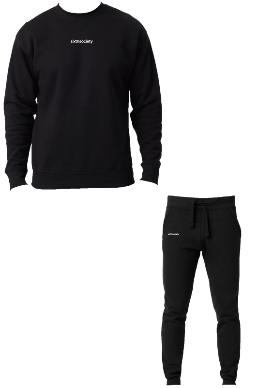 Sixth Society Crew Neck Jogger Set
